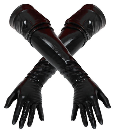 Black Latex Gloves